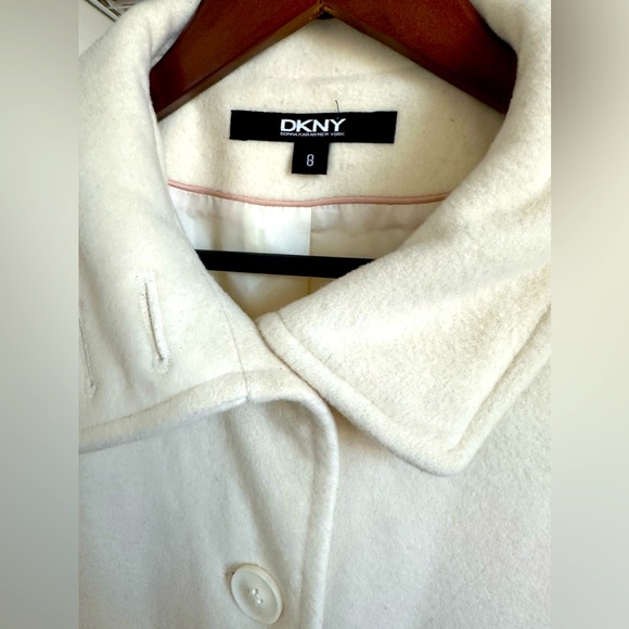 DKNY Wool Cashmere Blend Pea Coat - Picture 8 of 13